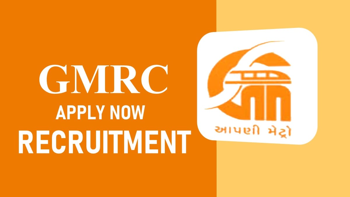 GMRC Recruitment 2023 for Various Posts: Check Vacancies, Age, Qualification, Salary and Application Procedure