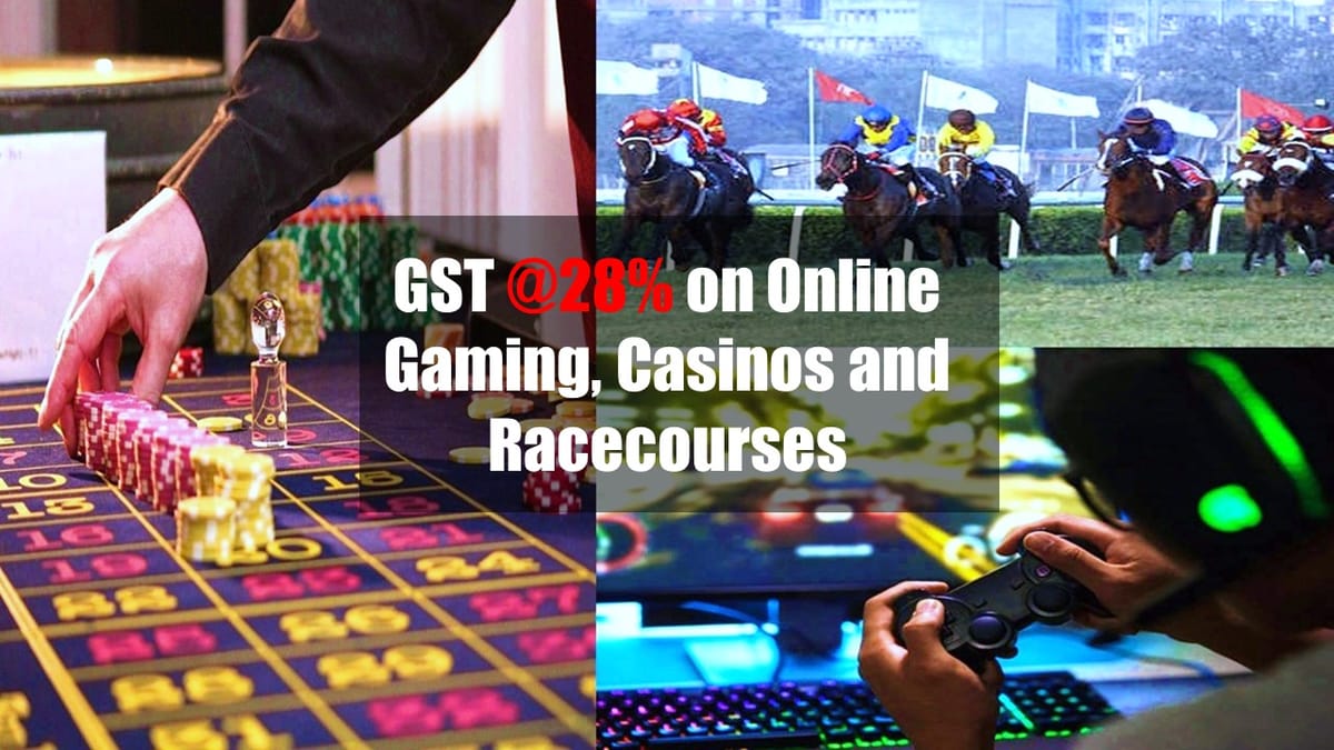 Next GST Council Meet: Rules to be approve to implement GST 28% on Online Gaming, Casinos