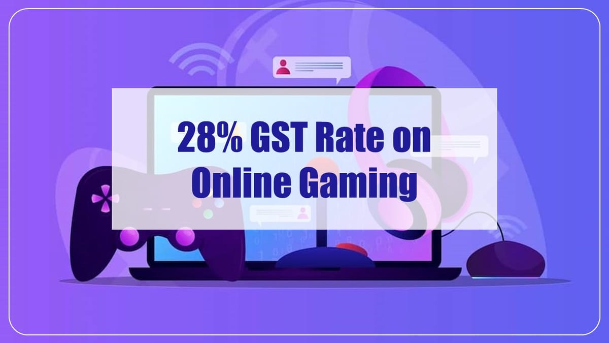GST Rate on Online Gaming has always been 28%; Clarifies Revenue Secretary