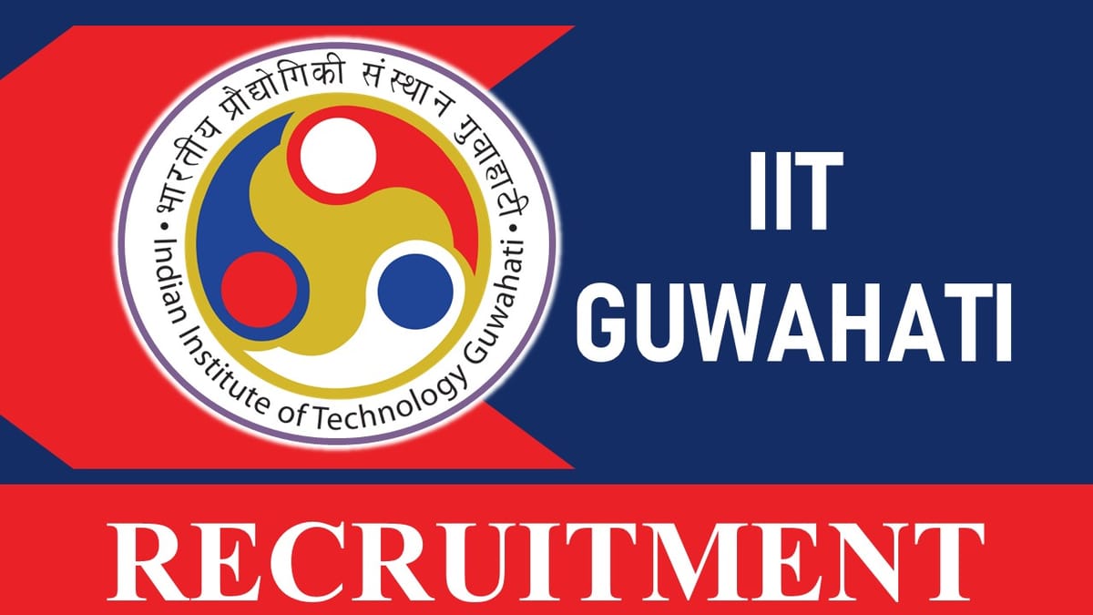 IIT Guwahati Recruitment 2023 for JRF: Check Vacancies, Age, Salary, Qualification and Application Procedure