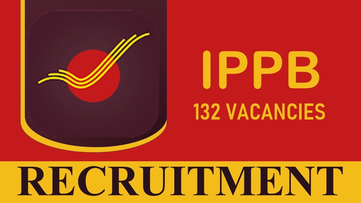 India Post Payment Bank Recruitment 2023: Check Post, Qualification, Salary, Age, and How to Apply