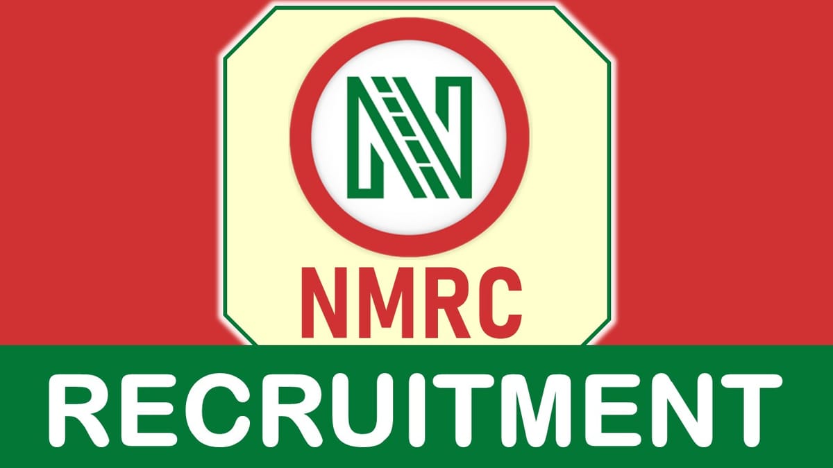 NMRC Recruitment 2023 Released New Notification: Monthly Salary Upto 340000, Check Posts, Experience, Age and Application Procedure