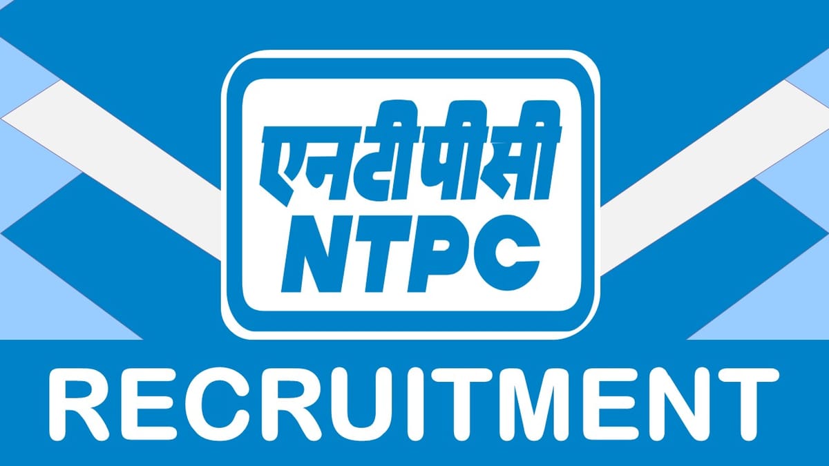NTPC Recruitment 2023: Check Post, Qualification, Salary, Age, Application Process and Other Details