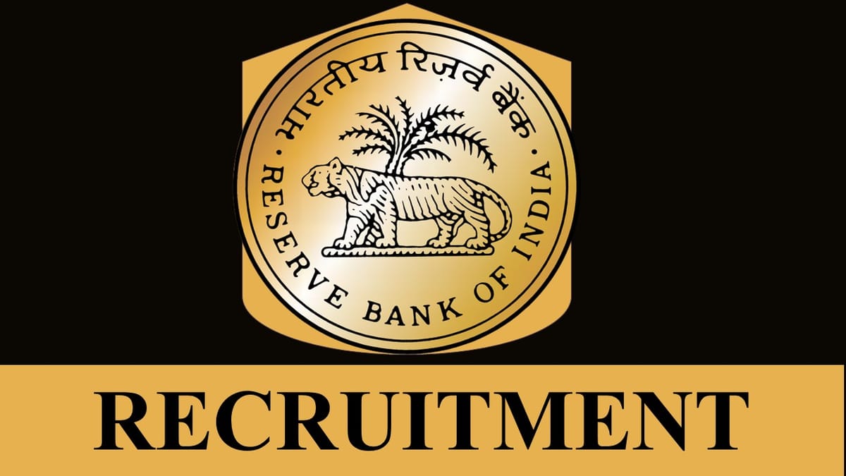 Reserve Bank of India Recruitment 2023: Check Post, Qualification, Pay Scale and Other Vital Details