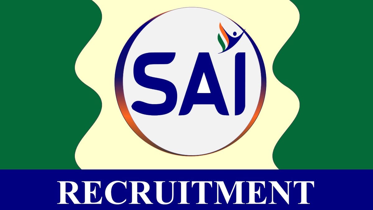 SAI Recruitment 2023 New Notification Out: Know Post Details, Eligibility and How to Apply