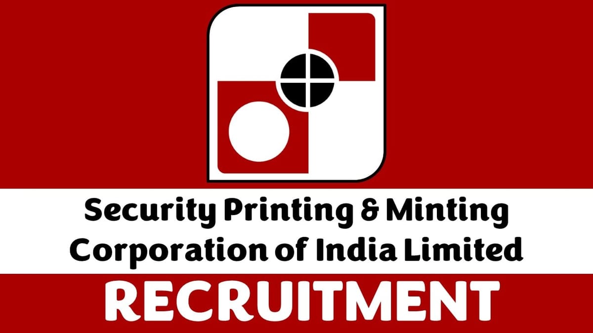 SPMCIL Recruitment 2023 New Notification Released: Check Post, Salary, Age, Qualification and How to Apply