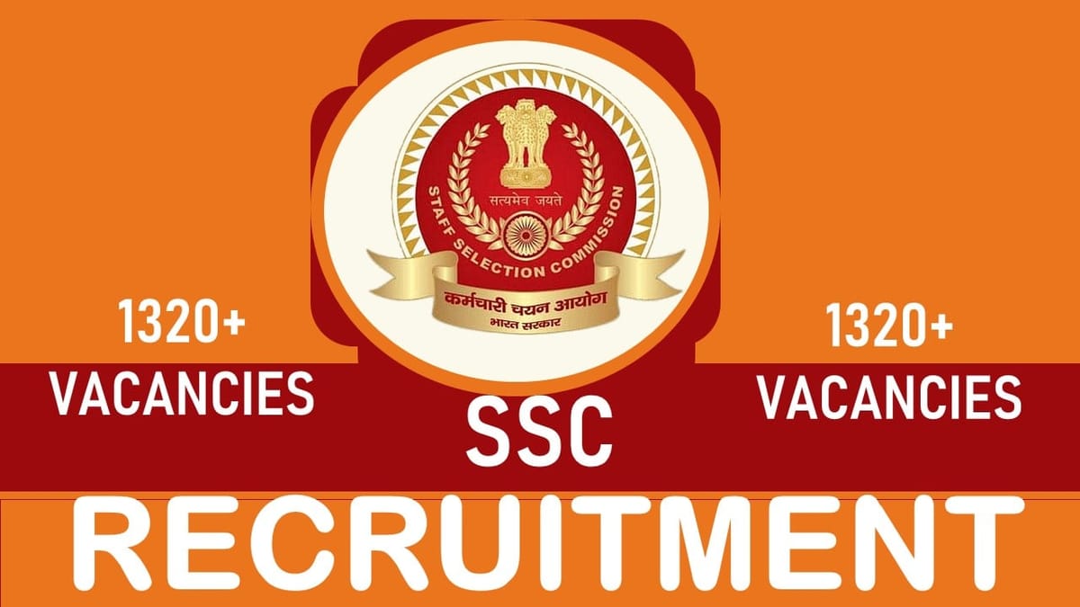 SSC Recruitment 2023: Notification Out for Bumper Vacancies, Check Posts, Age, Salary, Qualification and How to Apply