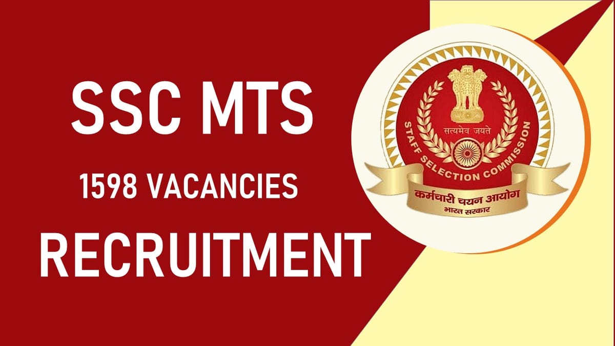 SSC MTS Recruitment 2023 Notification Released for Bumper Vacancies: Check Posts, Qualification, Pay Scale, Age Limit and How to Apply