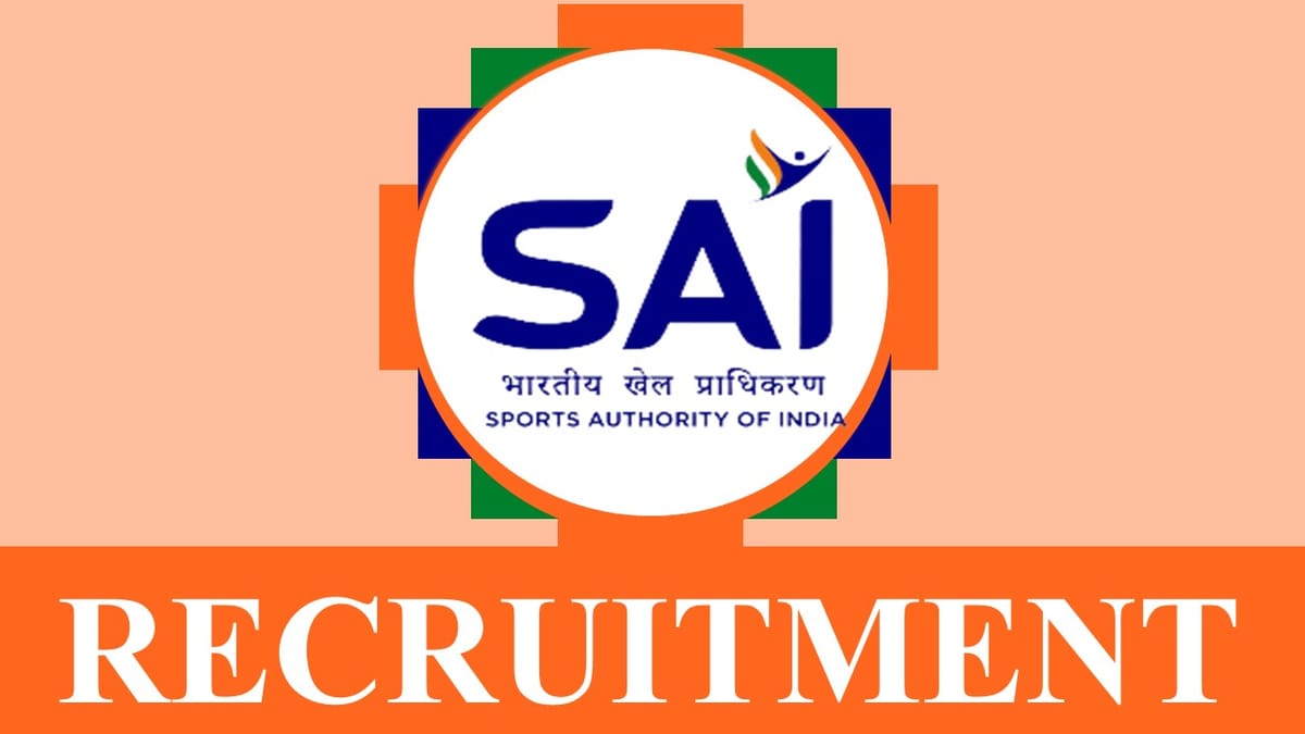 SAI Recruitment 2023 Notification Out: Monthly Salary Upto 50000, Check Vacancy, Eligibility, and Process to Apply