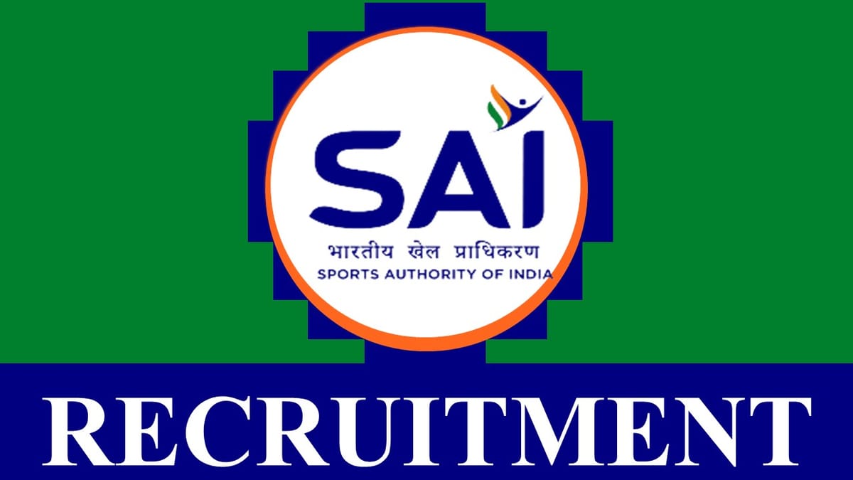 SAI Recruitment 2023 Released New Notification: Monthly Salary upto 50000, Check Post, Experience, Qualification, and How to Apply