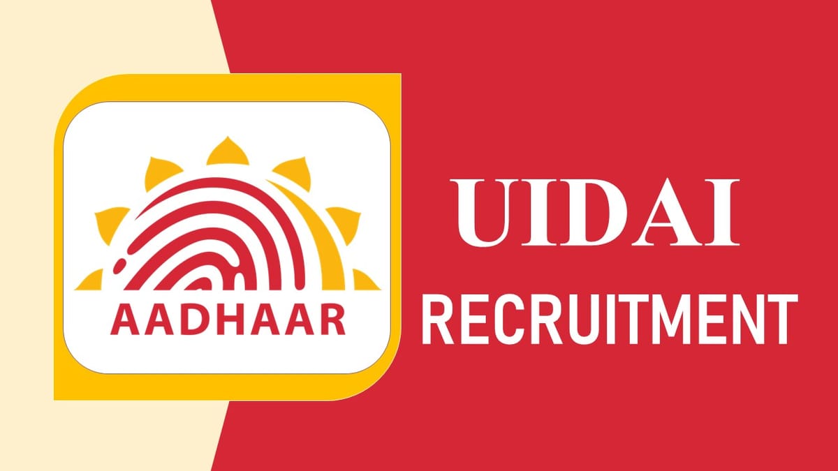 UIDAI Recruitment 2023 for Accountant: Check Vacancy, Eligibility, Salary and How to Apply