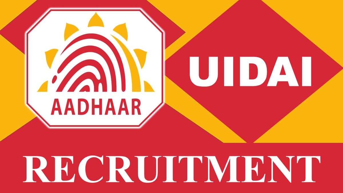UIDAI Recruitment 2023 Notification Out for Officer: Know Posts, Eligibility and Other Important Details