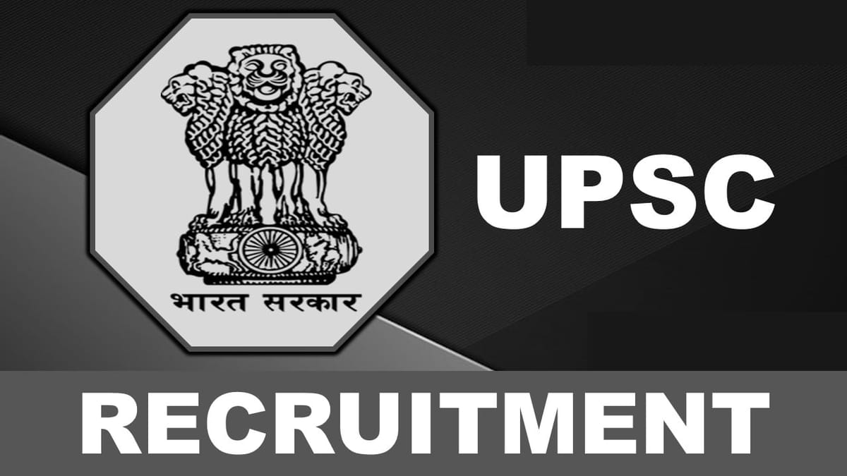 UPSC Recruitment 2023: Notification Out for Legal Officer, Check Vacancies, Age, Salary, Qualification and How to Apply
