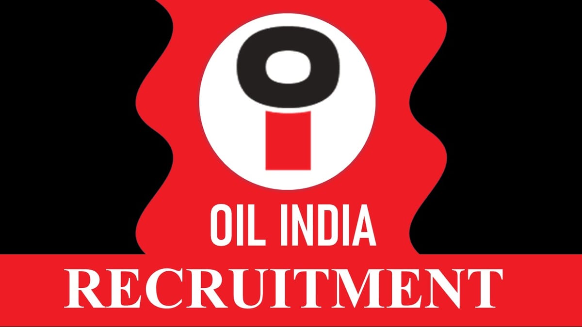 OIL Recruitment 2023: Monthly Salary upto 100000, Check  Vacancies, Posts, Experience, and Interview Details
