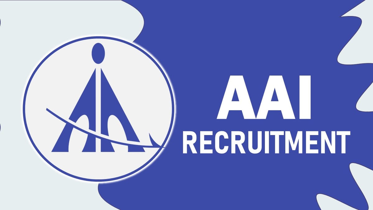 AAI Recruitment 2023 Released New Notification for 300+ Vacancies: Check Post, Age, Salary, Qualifications, and How to Apply