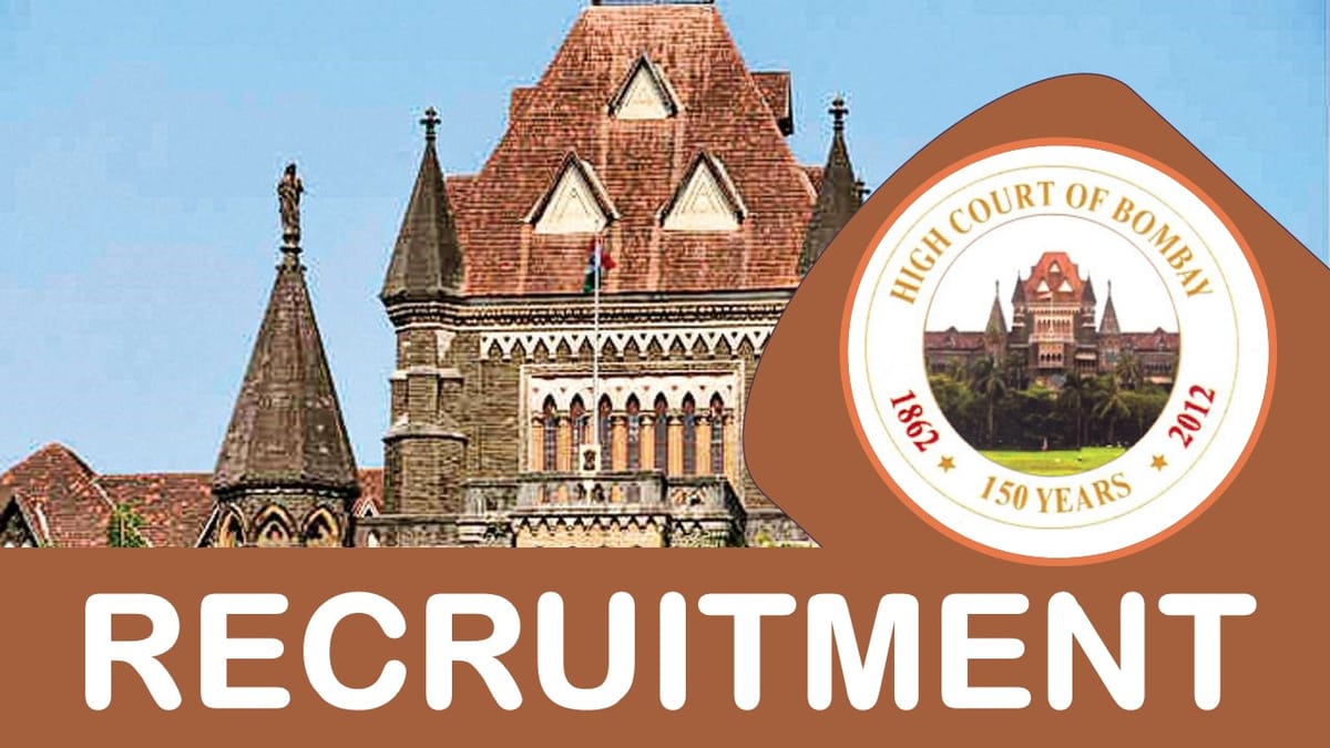 Bombay High Court Recruitment 2023 Released New Notification: Check Post, Salary, Age, Qualification and How to Apply
