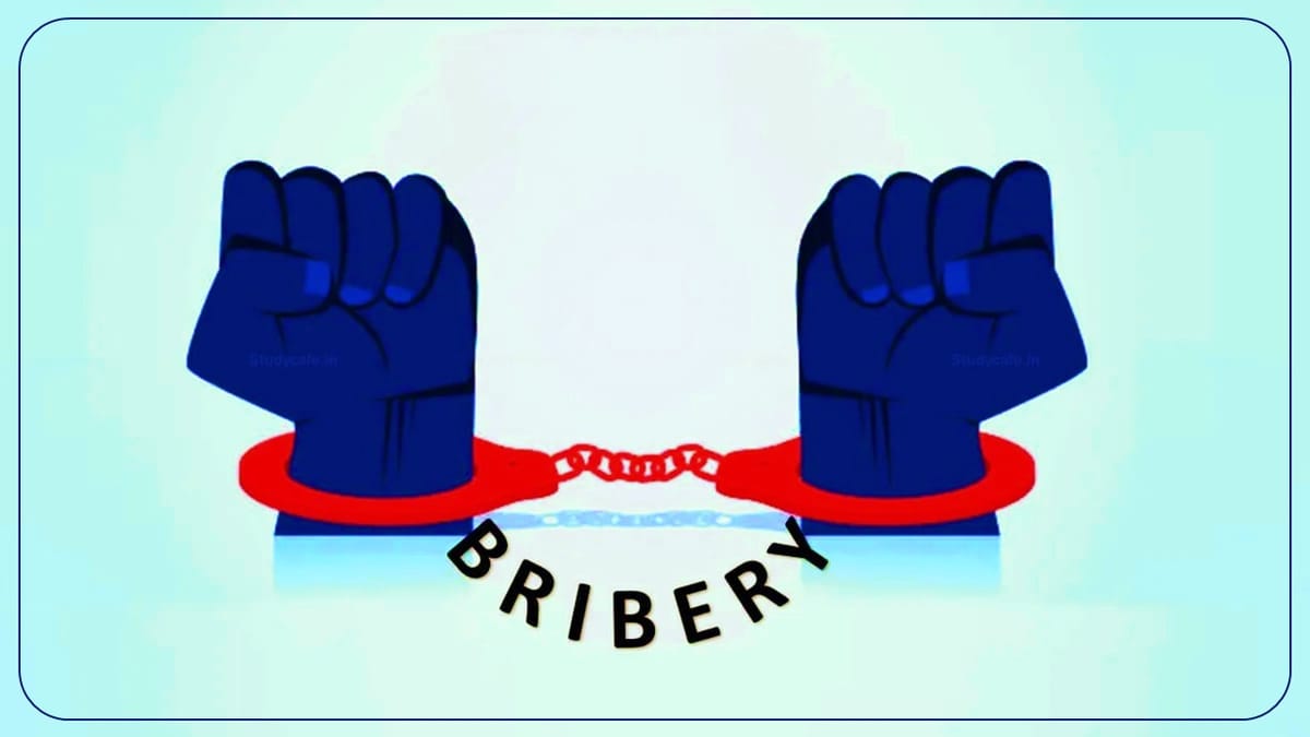 CBI arrests Chief Sanitary Inspector and Health Supervisor for accepting Bribe of Rs.1 Lakh