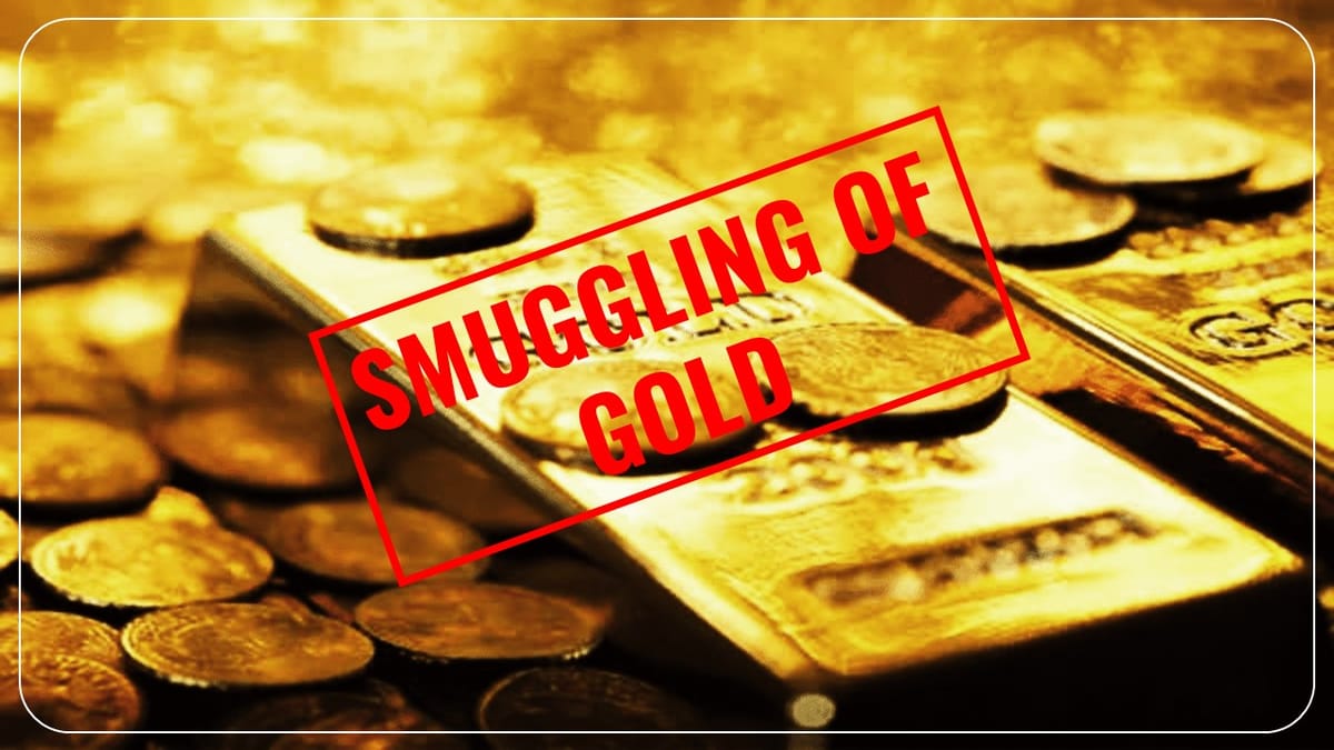 DRI seized 20.5 kgs of Smuggled Gold worth Rs.12.5 crores