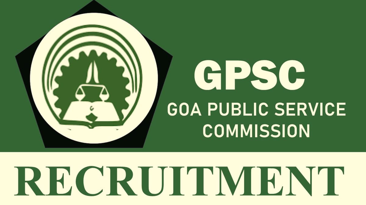 GPSC Recruitment 2023 Notification Out: Check Post, Salary, Age, Qualification and Process to Apply