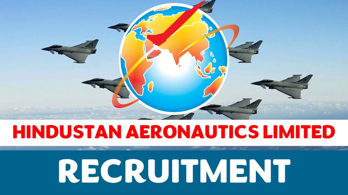 Hindustan Aeronautics Limited Recruitment 2023: Check Vacancy, Post, Age, Salary, Qualification and Process to Apply