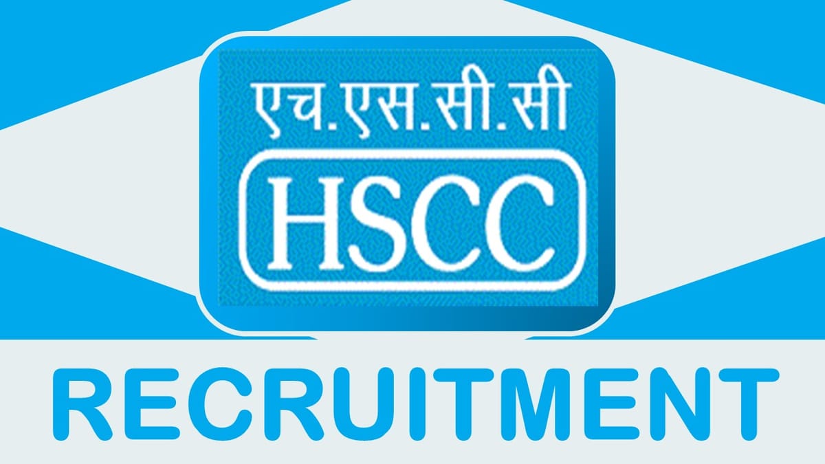 HSCC Recruitment 2023: Notification Out, Check Posts, Qualification, Salary and Applying Procedure