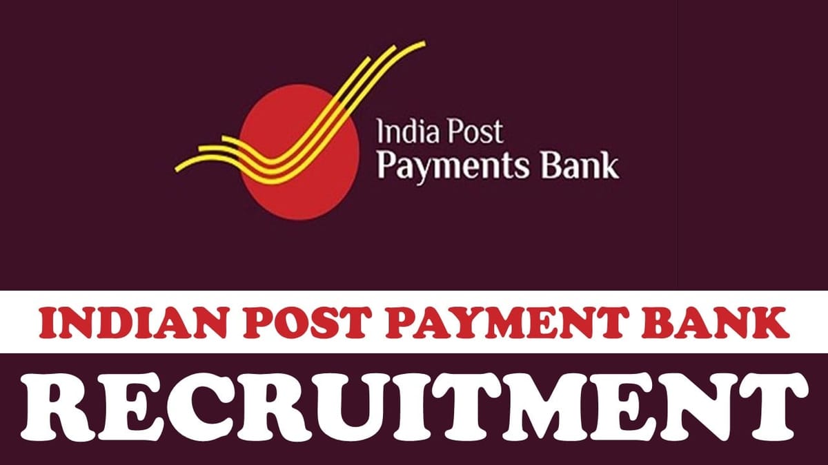 India Post Payment Bank Recruitment 2023: Check Post, Salary, Age, Qualification and How to Apply
