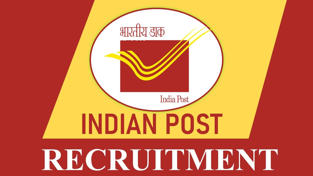 Indian Post Recruitment 2023 Notification Out for 25+ Vacancies: Monthly Salary upto 63200, Check Post, Vacancies, Eligibility, and How to Apply