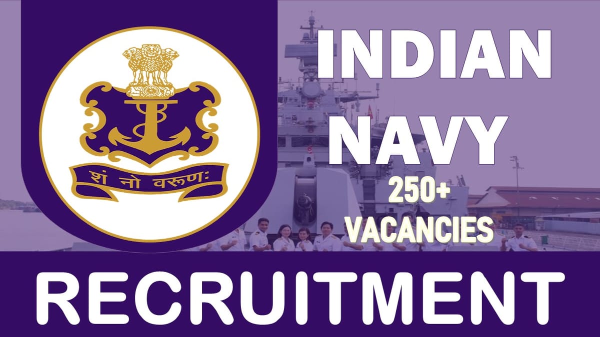Indian Navy Recruitment 2023 Released Bumper Vacancies: Check Post, Salary, Age, Qualification and How to Apply