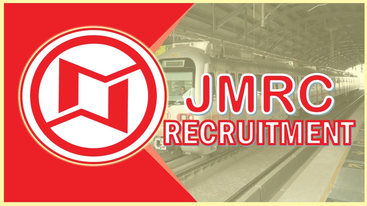 JMRC Recruitment 2023: Notification Out, Check Qualification, Experience, Age and Other Details