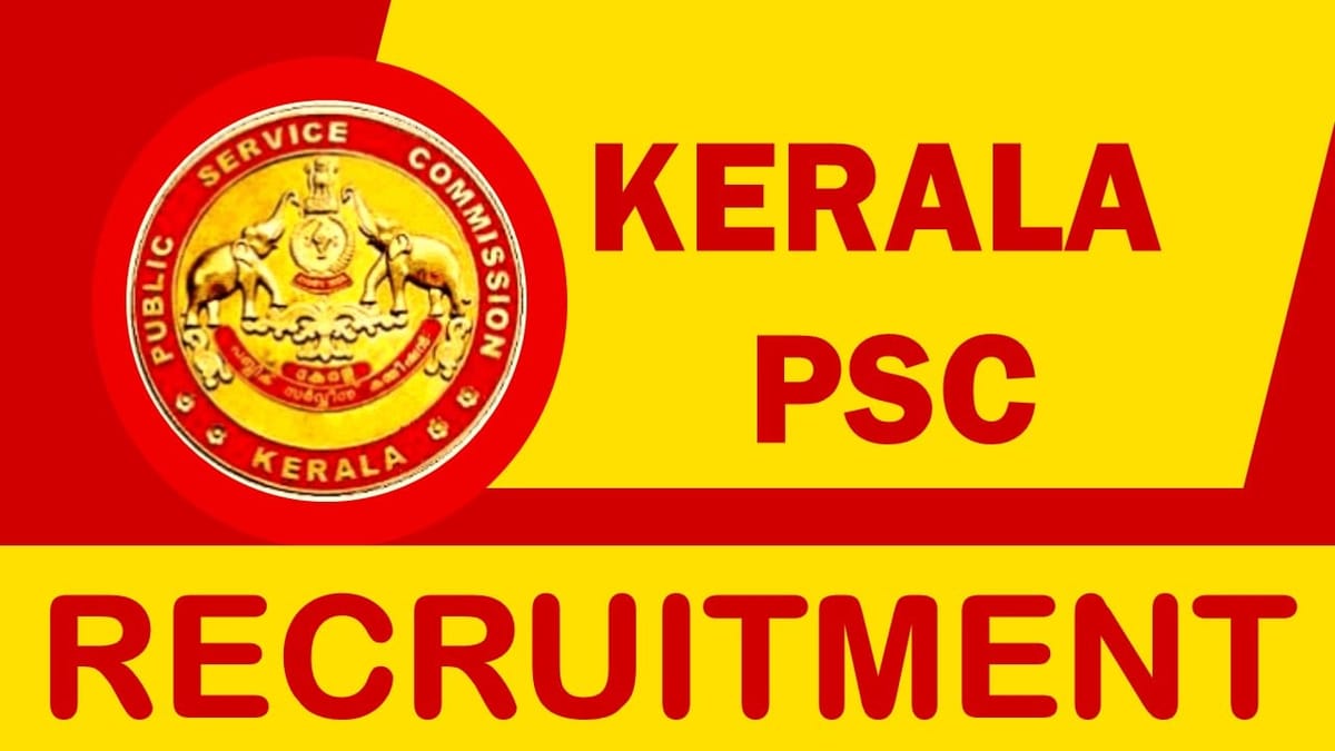 KPSC Recruitment 2023: Notification Out for Various Posts, Check Vacancies, Age, Salary, Qualification and Process to Apply