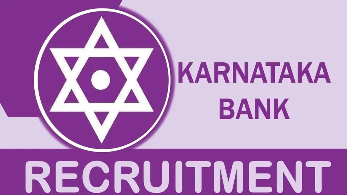 Karnataka Bank Recruitment 2023: Check Posts, Age, Salary, Qualification and Other Imp Details