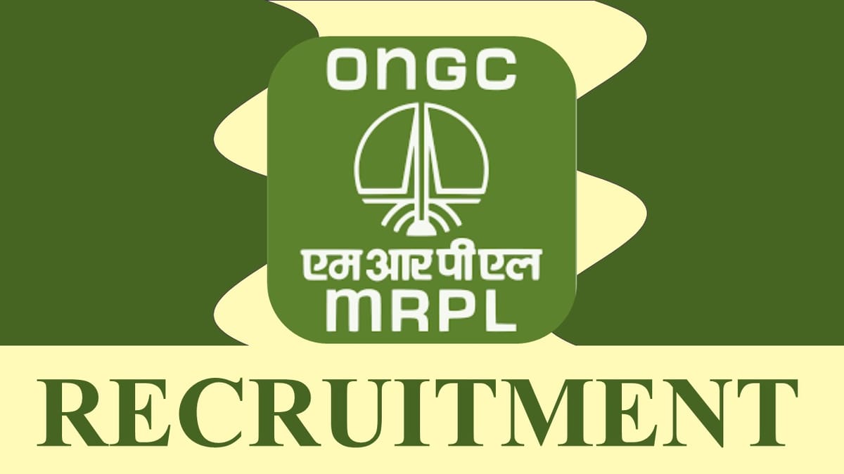 ONGC-MRPL Recruitment 2023 for 70 Vacancies: Check Post, Salary, Age, Qualification and How to Apply
