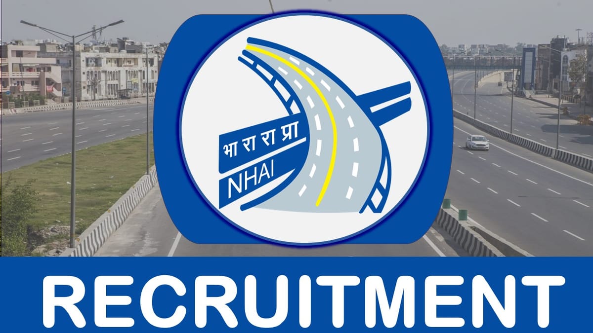 NHAI Recruitment 2023: Check Post, Age, Qualification and Other Important Details