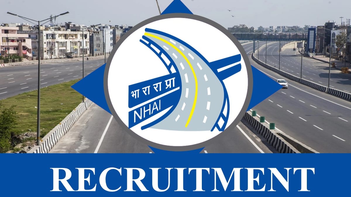 NHAI Recruitment 2023: Check Post, Qualification, Pay Scale and Other Important Details