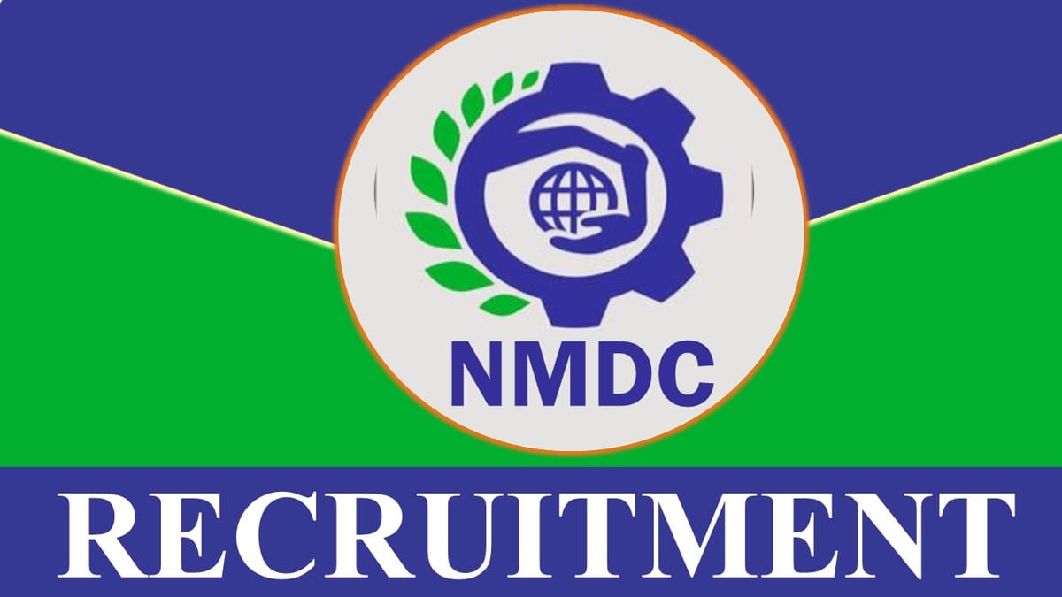NMDC Recruitment 2023: Monthly Salary Upto 35040, Check Post, Age, Qualification and How to Apply