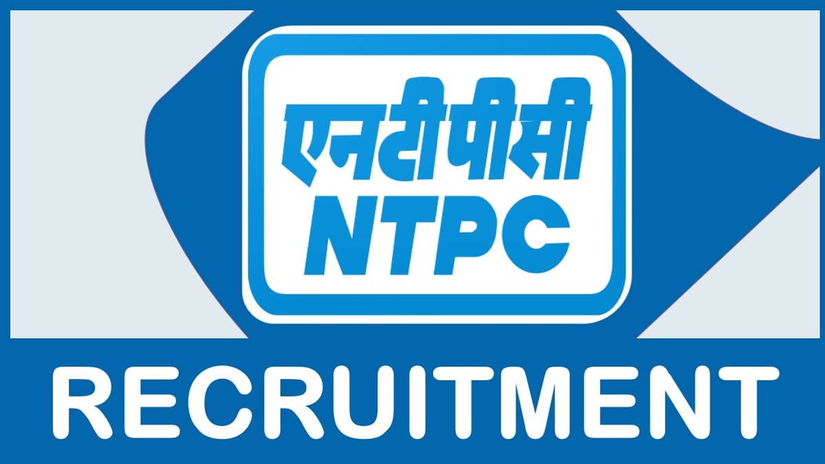 NTPC Recruitment 2023 Notification for 20+ Vacancies: Check Post, Age, Salary, Qualification and How to Apply