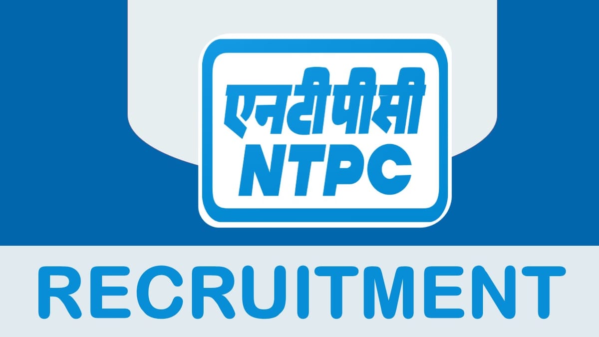 NTPC Recruitment 2023 for Executive: Check Vacancy, Age, Salary, Qualification and Application Procedure