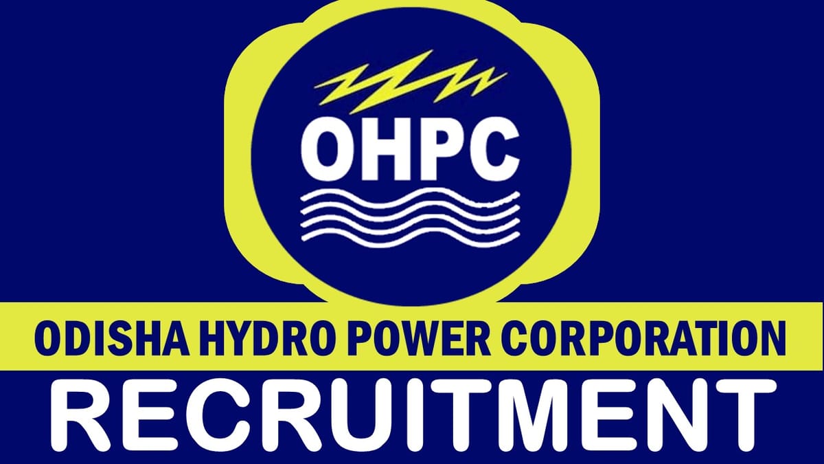OHPC Recruitment 2023 New Notification Out: Check Posts, Age, Salary, Qualification and Other Vital Details