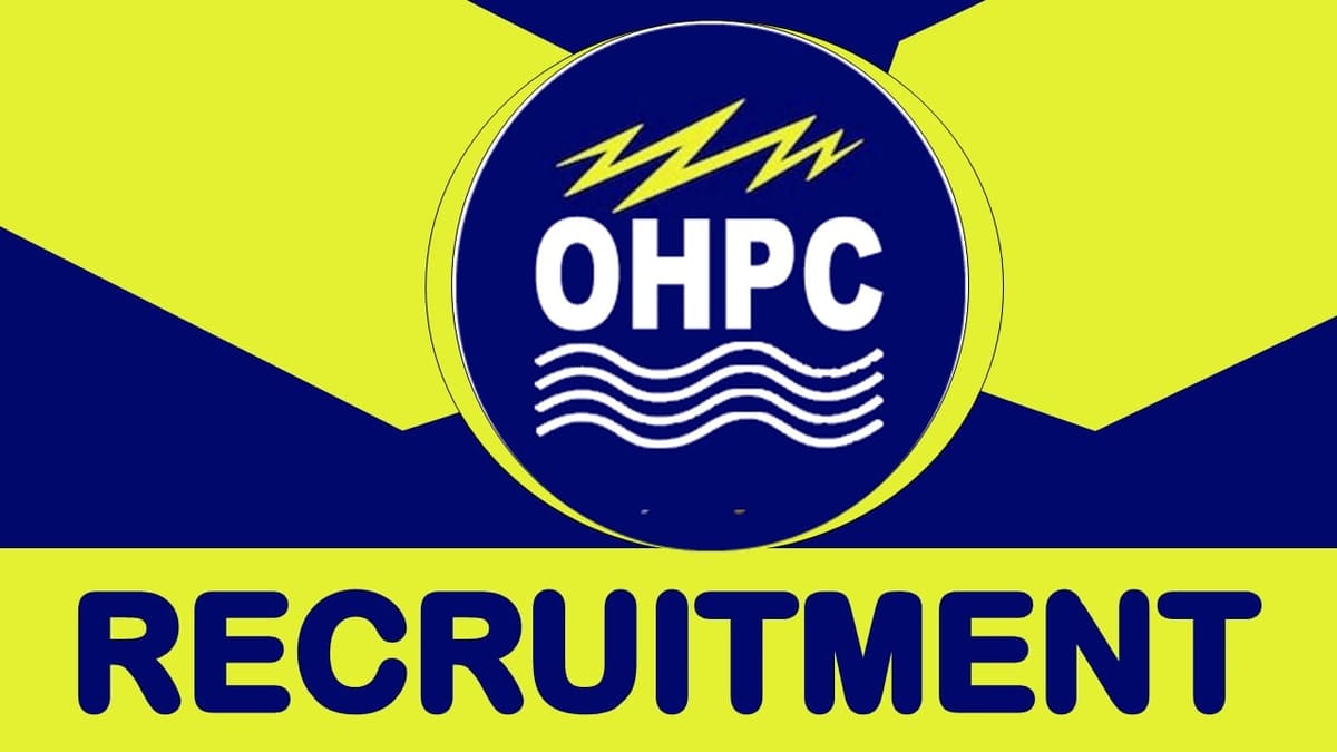 OHPC Recruitment 2023 for 170+ Vacancies: Check Posts, Qualification, Age Limit and How to Apply