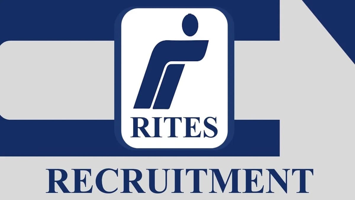 RITES Recruitment 2023: Salary Up to 140000, Check Post, Age, Qualification, Closing Date and How to Apply