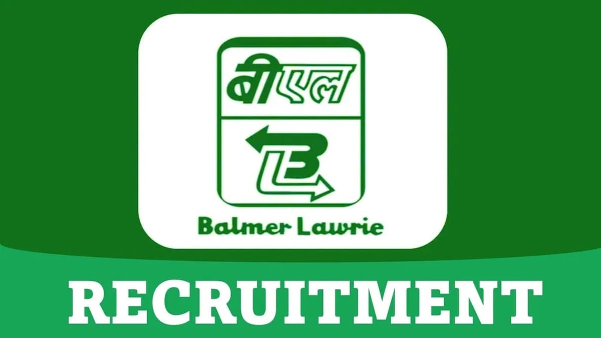 Balmer Lawrie Recruitment 2023: Monthly Salary up to 320000, Check Post, Age, Qualification and Other Key Details