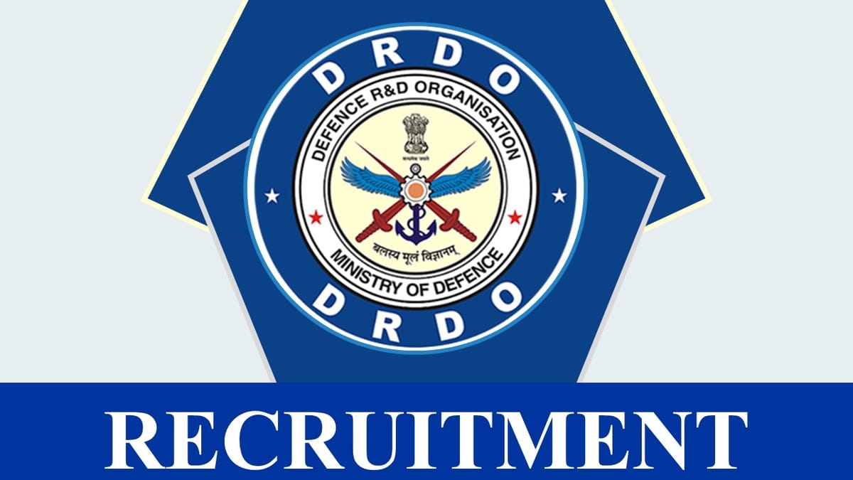 DRDO Recruitment 2023: Notification Out, Check Post, Salary, Age, Qualification and Other Vital Details
