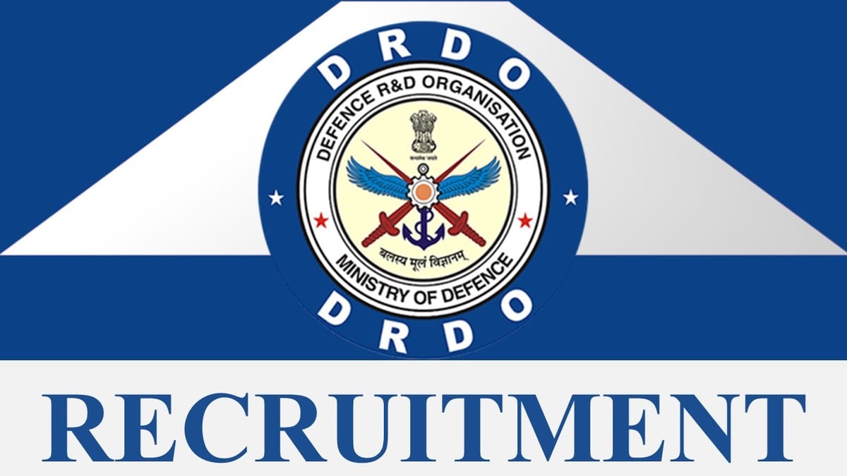 DRDO Recruitment 2023: Salary up to 31000, Check Post, Qualification, Age Limit and How to Apply