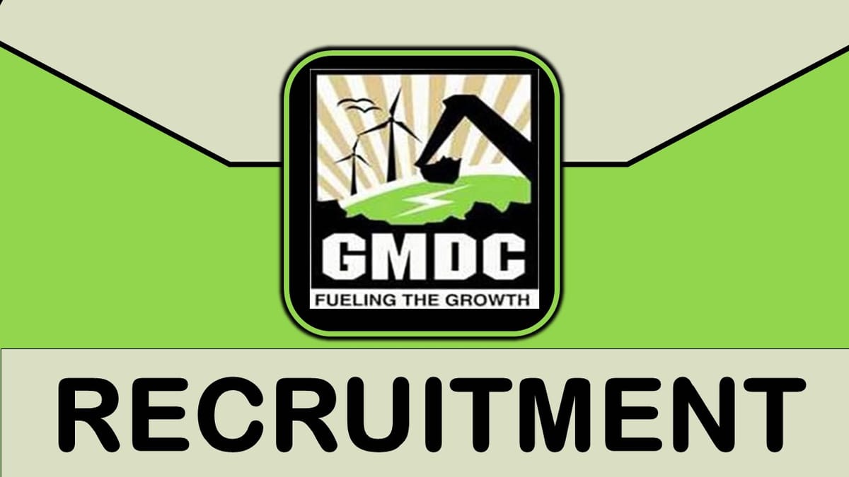 GMDC Recruitment 2023: Check Post, Vacancy, Eligibility, Age, Salary, Selection Process and How to Apply