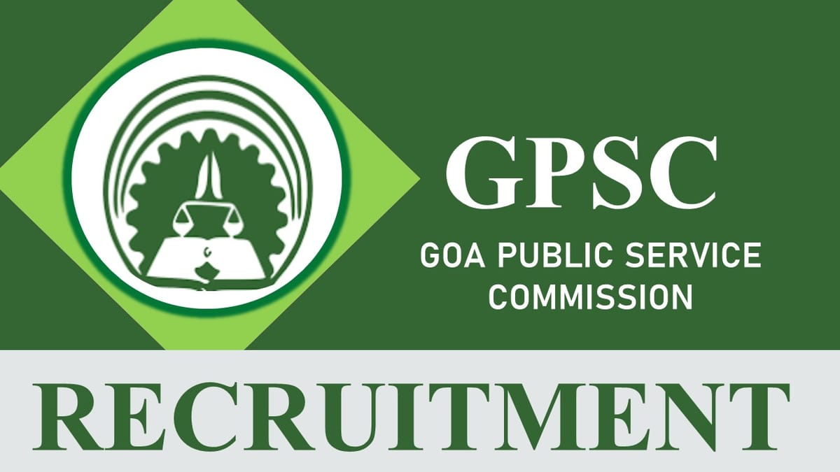 GPSC Recruitment 2023: Monthly Salary up to 177500, Check Post, Qualification and Other Details