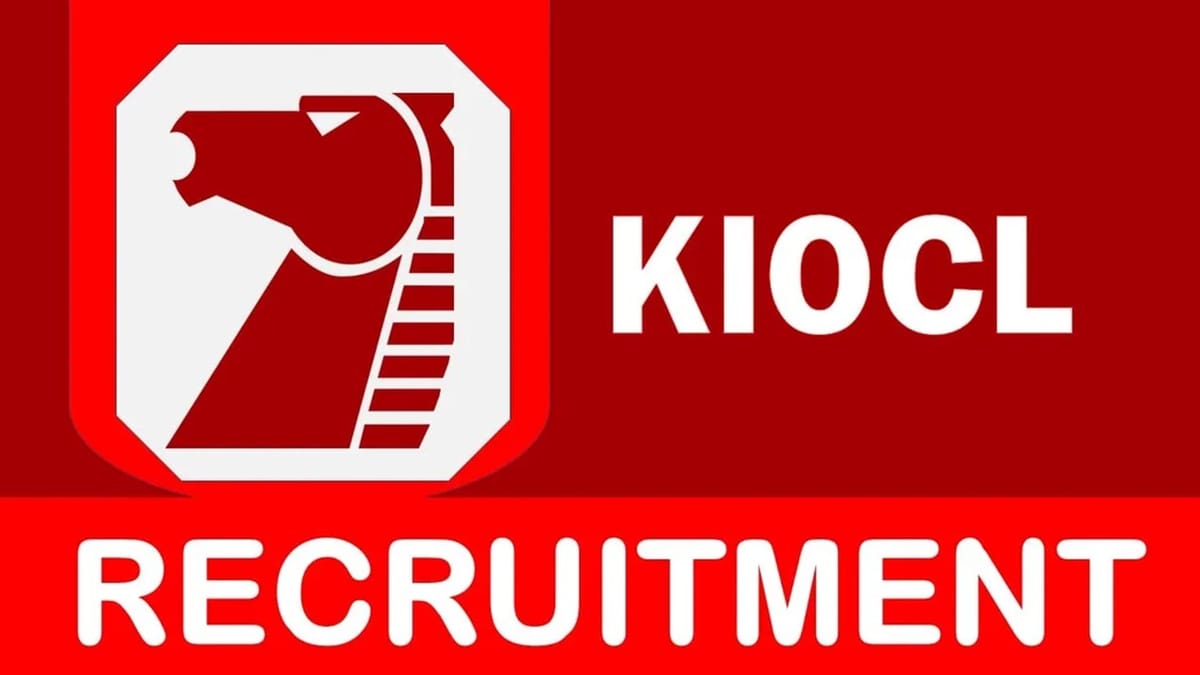 KIOCL Recruitment 2023: Check Post, Age, Required Eligibilities, Stipend and Other Critical Requirements