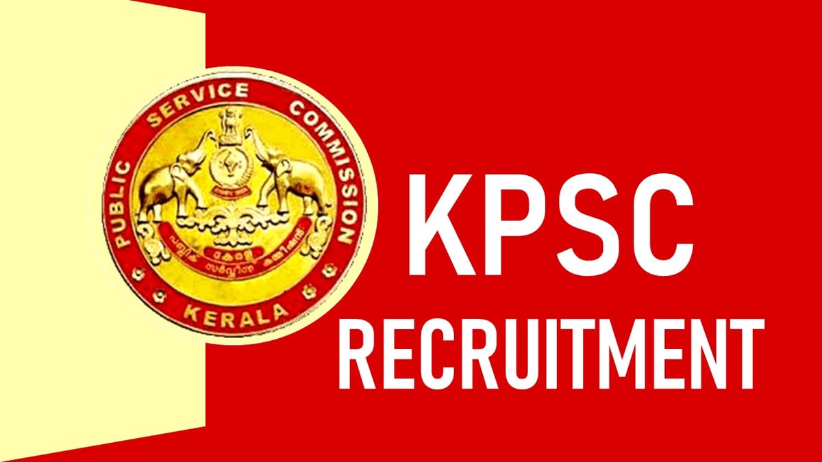 KPSC Recruitment 2023: Monthly Salary up to 87000, Check Vacancy, Posts, Age, and How to Apply