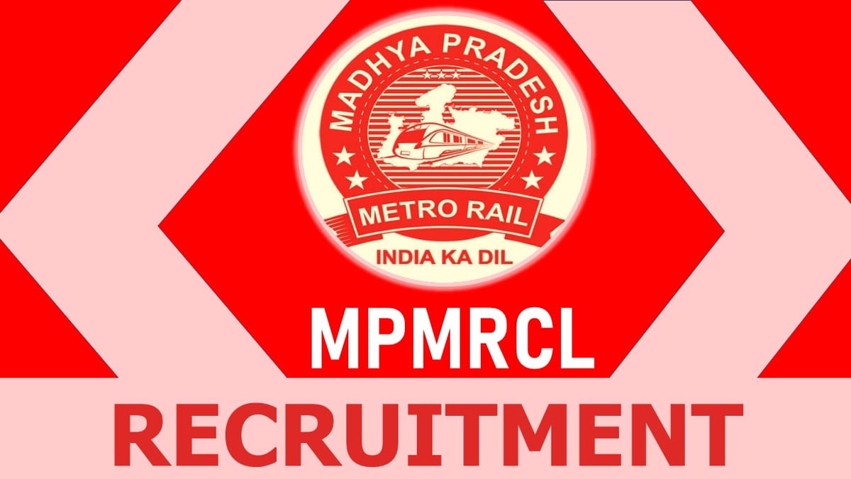 MPMRCL Recruitment 2023: Monthly Salary Upto 280000, Check Post, Age, Salary, Selection Process and How to Apply