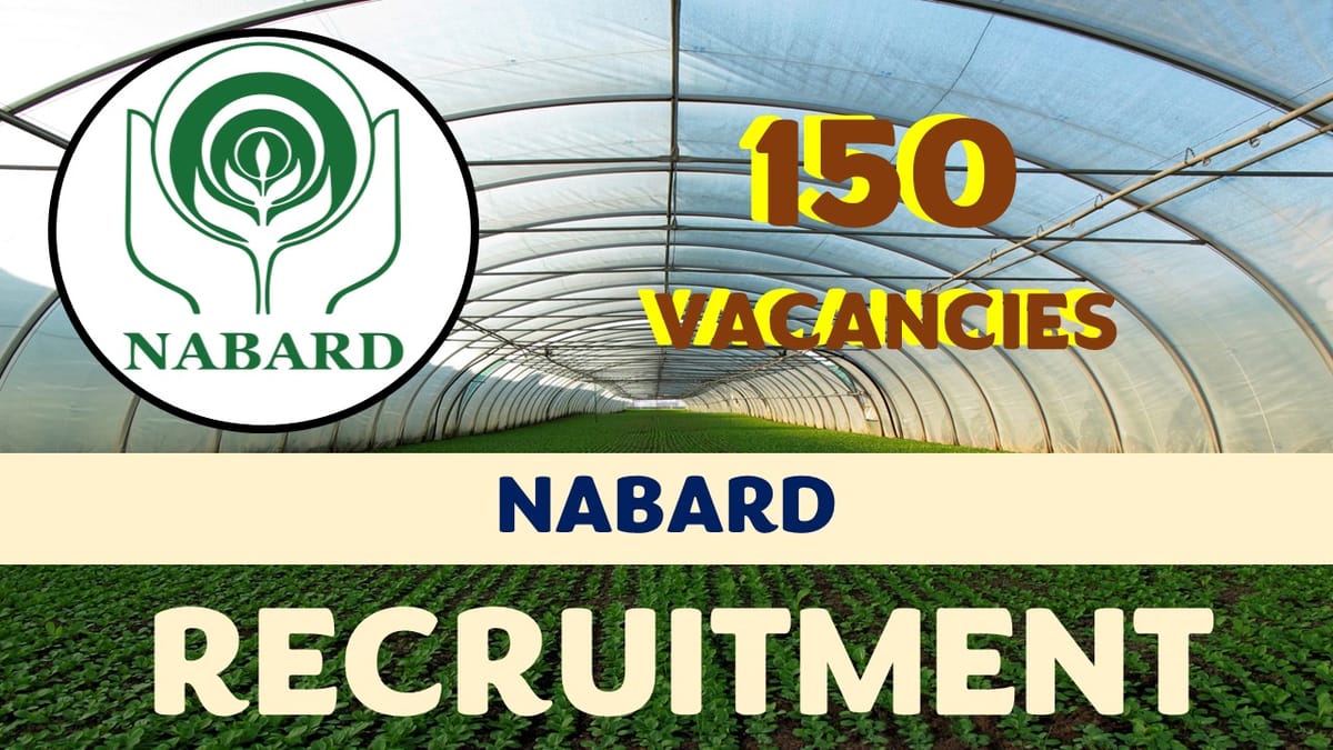 NABARD Recruitment 2023: Notification Out for 100+ Vacancies, Check Post, Qualification, Salary and How to Apply