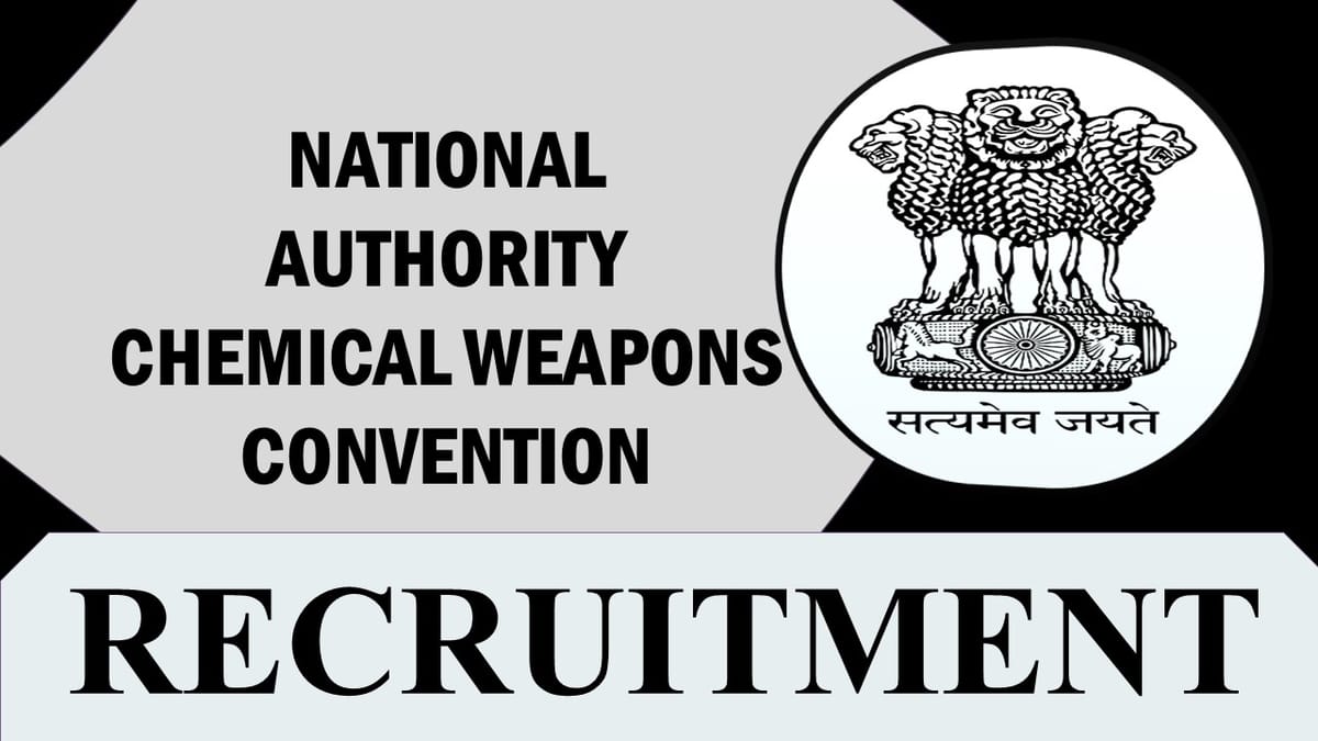 NACWC Recruitment 2023: Notification Out, Check Post, Age Limit, Qualification, Monthly Salary and Process to Apply